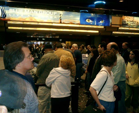 Line at Airport